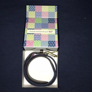 Vineyard Vines Whale Print Belt